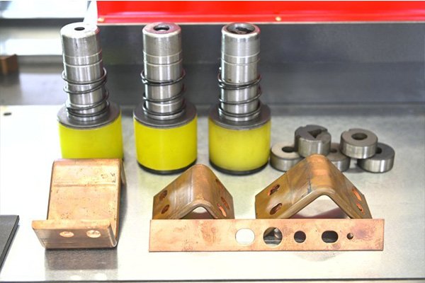 busbar bending and punching sample